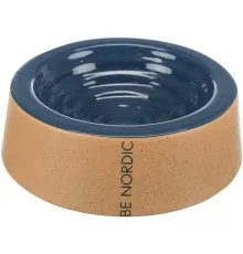 Посуда для собак Trixie Миска керамическая 200 мл/16 см (голубая) (4011905243009)