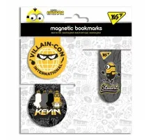 Закладки для книг Yes магнітні Minions, 3 шт (707565)