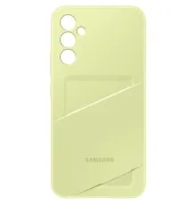 Чохол до мобільного телефона Samsung A34 Card Slot Case Lime (EF-OA346TGEGRU)