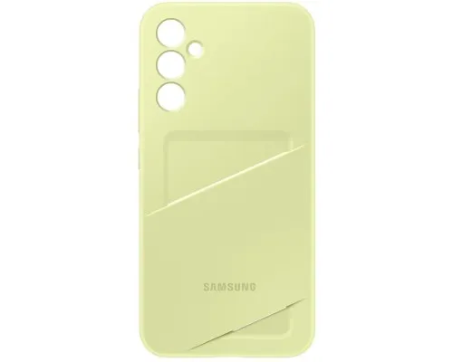 Чохол до мобільного телефона Samsung A34 Card Slot Case Lime (EF-OA346TGEGRU)