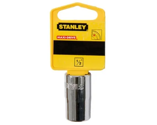 Головка торцева Stanley 1/2 х 21мм, з дванадцятигранним профілем, метрична (4-88-793)