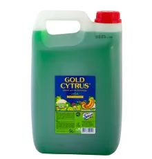 Средство для ручного мытья посуды Gold Cytrus Лайм 5 л (4820167000226)