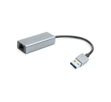 Адаптер USB 3.0 AM to RJ45 Ethernet 1000Mbps PowerPlant (CA913367)