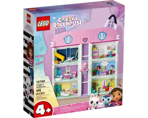 Конструктор LEGO Gabbys Dollhouse Ляльковий будиночок Ґаббі 498 деталей (10788)
