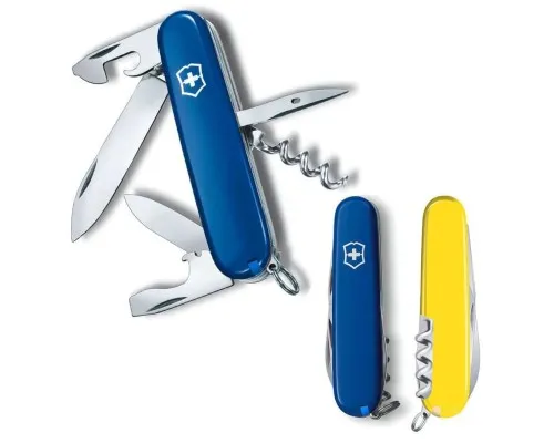 Ніж Victorinox Spartan Ukraine 91 мм Синьо-Жовтий (1.3603.2.8)