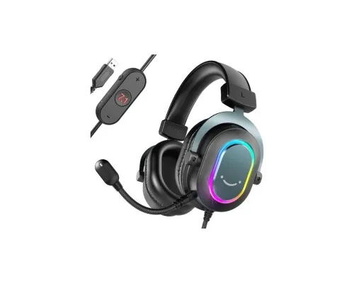 Наушники Fifine H6 RGB 7.1 Black (H6)