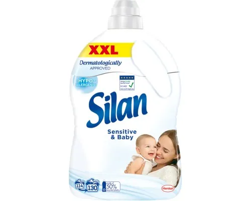 Кондиціонер для білизни Silan Sensitive & Baby 2860 мл (9000101590128)