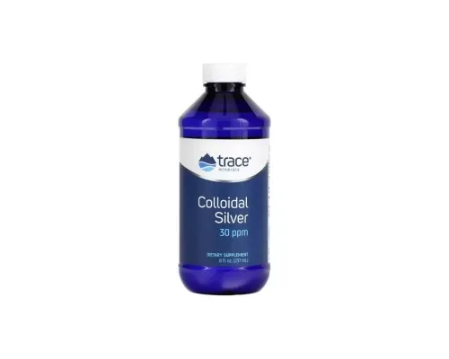 Минералы Trace Minerals Коллоидное серебро, Colloidal Silver, 237 мл (TMR-00004)