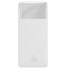 Батарея универсальная Baseus Bipow 20000mAh 20W white (PPBD050302)