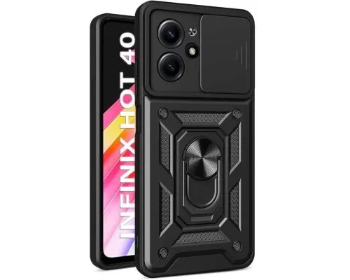 Чохол до мобільного телефона BeCover Military Infinix Hot 40 (X6836) Black (710672)
