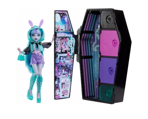 Кукла Monster High Неоновые и бомбезные Ужас-секреты Твайлы (HNF82)