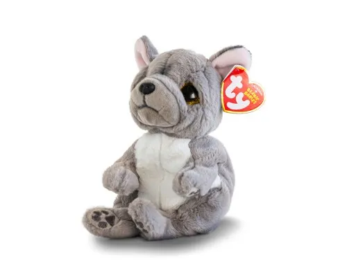 Мягкая игрушка Ty Beanie bellies Серая собака WILFRED 20 см (40596)
