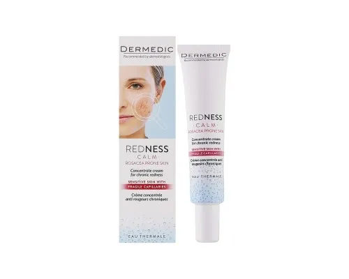 Крем для лица Dermedic Redness Calm Крем-концентрат для кожи с куперозом 40 мл (5901643176501)