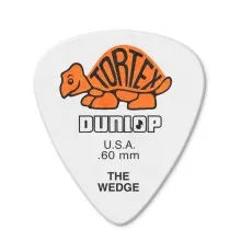Медіатор Jim Dunlop Tortex Wedge Pick .60mm 12 шт. (424P.60)