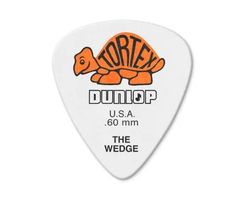 Медіатор Jim Dunlop Tortex Wedge Pick .60mm 12 шт. (424P.60)