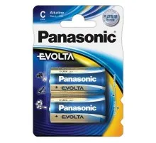 Батарейка Panasonic C LR14 Evolta * 2 (LR14EGE/2BP)