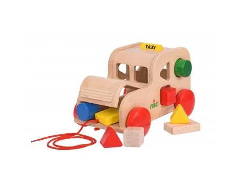 Розвиваюча іграшка Nic cортер деревянный Такси (NIC1550)