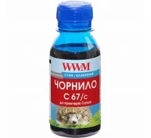 Чорнило WWM Canon PFI–107 100г Cyan PFI–107С (C67/C-2)