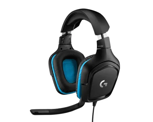 Навушники Logitech G432 7.1 Surround Sound Wired Gaming Headset (981-000770)