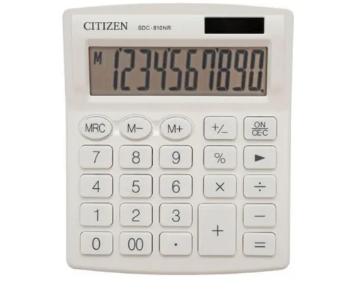 Калькулятор Citizen SDC810NRWHE