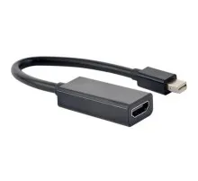 Перехідник Mini DisplayPort to HDMI Cablexpert (A-mDPM-HDMIF4K-01)