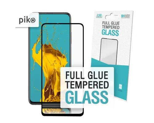 Стекло защитное Piko Full Glue Xiaomi Mi 10T Lite black (1283126509650)