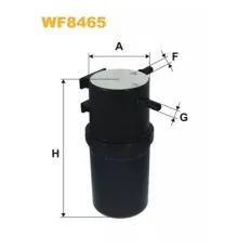 Фільтр паливний Wixfiltron WF8465