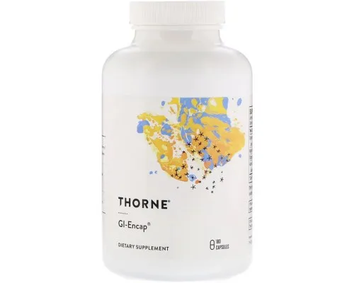 Трави Thorne Research Підтримка Шлунка, GI-Encap, 180 капсул (THR-71401)