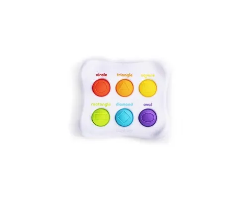 Развивающая игрушка Fat Brain Toys Сенсорная Цвет Форма Dimpl Duo Брайль (F208EN)