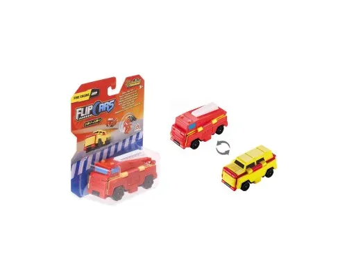 Машина Flip Cars 2 в 1 Пожарный автомобиль и внедорожник (EU463875-05)