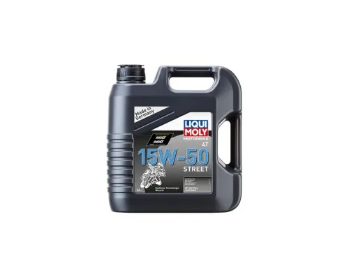 Моторное масло Liqui Moly Motorbike 4T 15W-50 Street 4л. (1689)