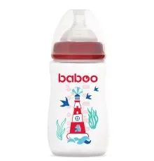 Пляшечка для годування Baboo Морський маяк 250 мл (3-116)