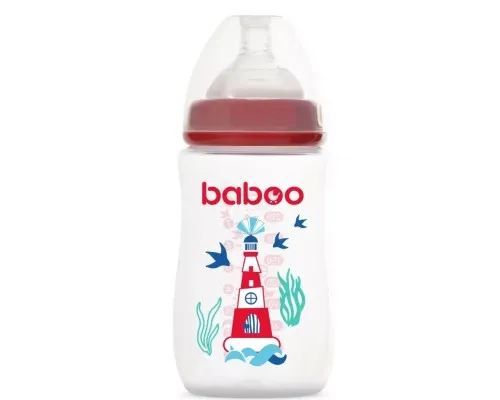 Пляшечка для годування Baboo Морський маяк 250 мл (3-116)