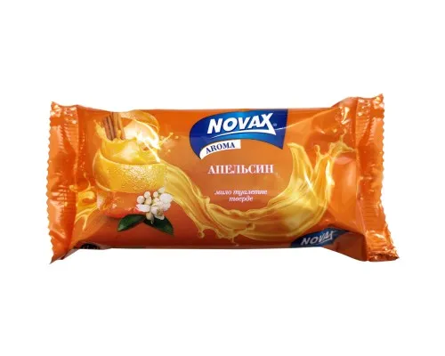 Тверде мило Novax Aroma Апельсин 140 г (4820195509517)