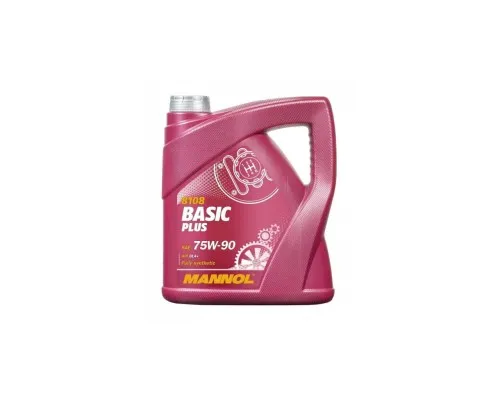 Трансмісійна олива Mannol BASIC PLUS GETRIEBEOEL 4л 75W-90 (MN8108-4)