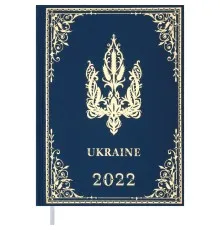 Еженедельник Buromax датированный 2023 UKRAINE, A5, голубой (BM.2128-14)