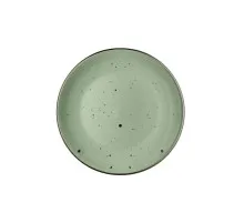 Тарілка Ardesto Bagheria Dinner 26 см Pastel Green (AR2926GGC)