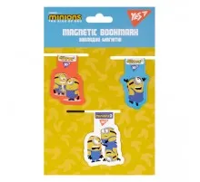Закладки для книг Yes магнитные Minions, 3 шт (707831)