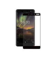 Стекло защитное PowerPlant Full screen Nokia 6.1, Black (GL605262)