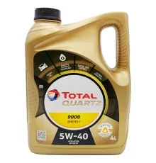 Моторное масло Total QUARTZ 9000 Energy 5w40 4л (216600)