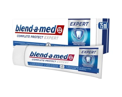 Зубная паста Blend-a-med Complete Protect Expert Профессиональная защита 75 мл (8006540761762)