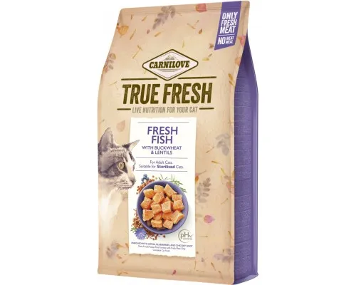 Сухий корм для кішок Carnilove True Fresh Cat Fish 4.8 кг (8595602561438)