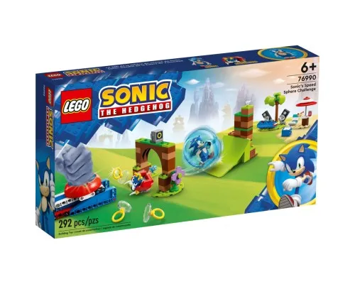 Конструктор LEGO Sonic the Hedgehog Соревнования скоростной сферы Соника 292 детали (76990)