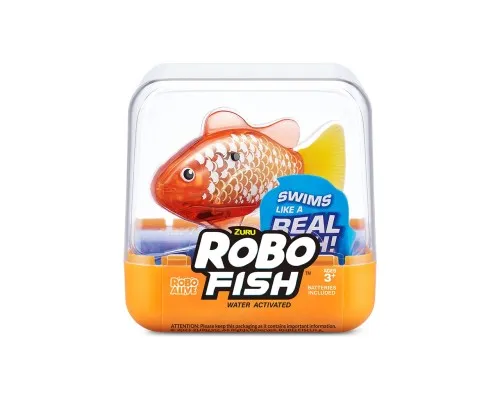 Інтерактивна іграшка Pets & Robo Alive S3 - Роборибка (золотиста) (7191-2)