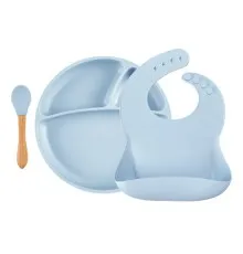 Набор детской посуды MinikOiOi BLW SetII-Mineral Blue (101070021)