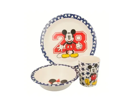 Набор детской посуды Stor Disney - Mickey Mouse all star, Bamboo (Stor-01325)