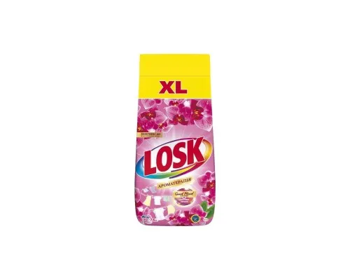 Пральний порошок Losk Ароматерапія Ефірні масла та аромат Малазійської квітки 7.5 кг (9000101806946)