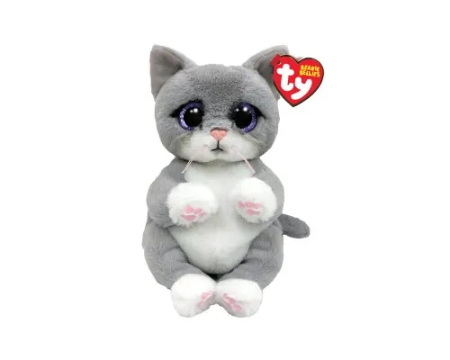 М'яка іграшка Ty Beanie Bellies Сіре кошеня Morgan (41055)