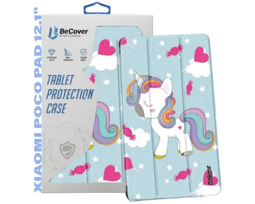 Чехол для планшета BeCover Smart Case Xiaomi Poco Pad 12.1" Unicorn (711576)