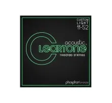 Струни для гітари Cleartone Acoustic Phosphor Bronze Extra Light (11-52) (7411)